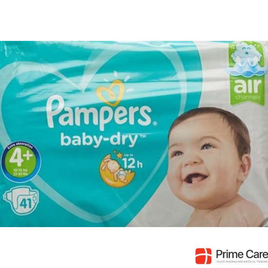 Pampers Baby Dry Grösse 4+ 9-20kg Maxi Sparpack 41 Stück buy online