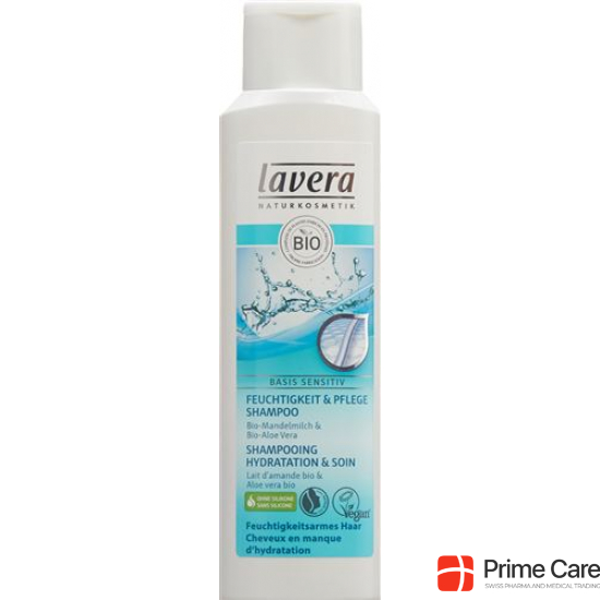 Lavera Shampoo Feuchtigkeit & Pflege Basis Sensitiv 250ml buy online