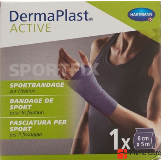 Dermaplast Active sports bandage 6cmx5m blue buy online