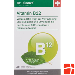 Dr. Dünner Vitamin B12 Capsules vegan 40 pieces