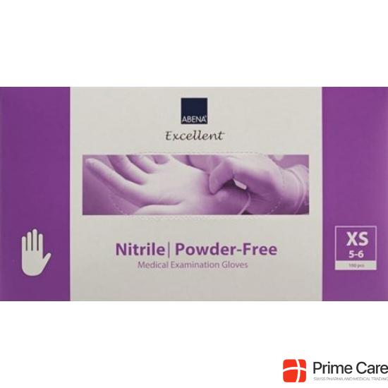 Abena Untersuchungs-Handschuhe Nitril XS Puderfrei W Disp 150 Stück buy online