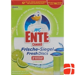 Toilet Duck freshness seal replenisher Limone 2 x 36 ml