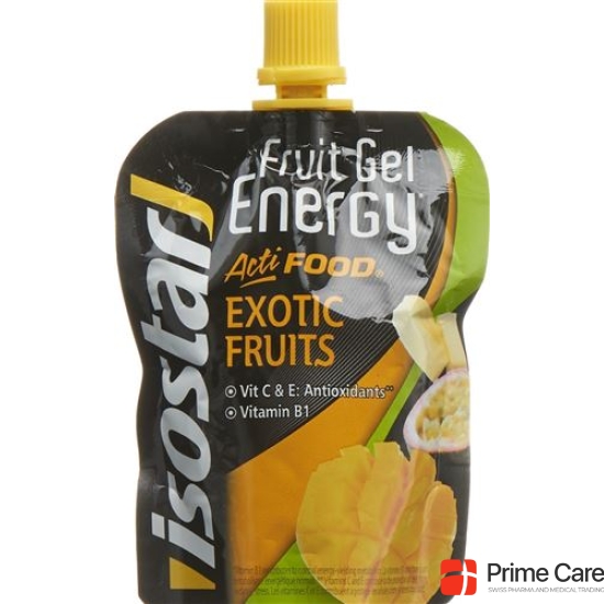 Isostar Actifood energy concentrate gel Exotic 24 x 90 g