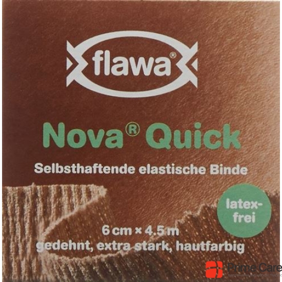 Flawa Nova Quick cohesive rice binding 6cmx4.5m tan