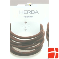Herba hair tie 5cm brown 5 pcs