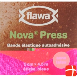 Flawa Nova Quick cohesive rice binding 6cmx4.5m blue