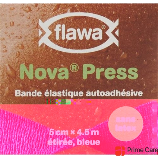 Flawa Nova Quick cohesive rice binding 6cmx4.5m blue