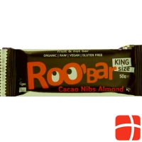 Roobar raw bar cocoa and almond splitter 16 x 50 g