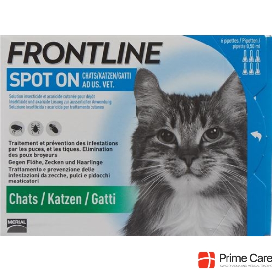 Frontline Spot On Cat List D 3 x 0.5 ml