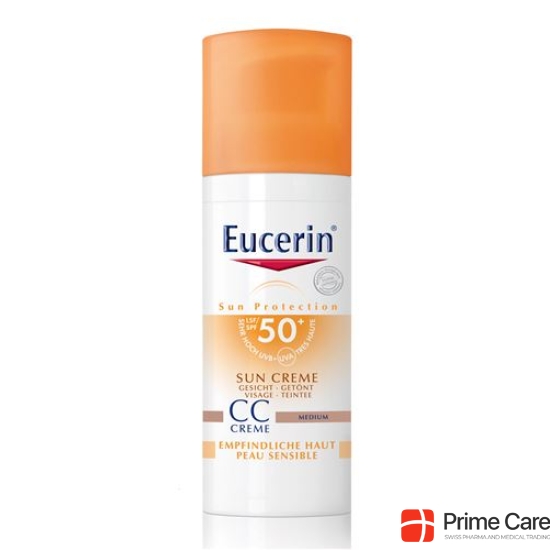 Eucerin SUN photoaging Control CC Sun cream tinted medium SPF50 + Tb 50 ml