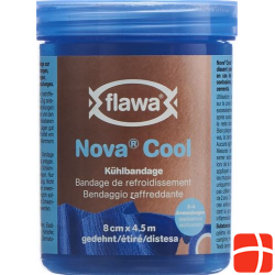 Flawa Nova Cool Kühlbandage 8cmx3m Kohäsive