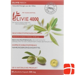 Olivie Force 500mg Gelules Vegetale 50 Stück