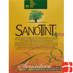 Sanotint Sensitive Light Hair Color 71 black