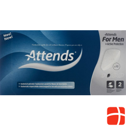 Attends For Men 2 Männereinlage 16 Stück