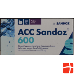 ACC Sandoz Brausetabletten 600mg 10 Stück