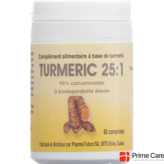 Turmeric 25:1 Tabletten 250mg 60 Stück buy online