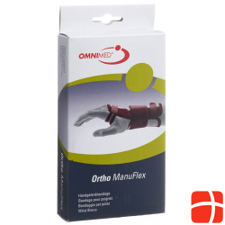 Omnimed Ortho ManuFlex Handgelenkbandage 16cm Rechts Grösse S Schwarz