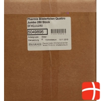 Pharmis Blisterfolien Quattro Jumbo 250 Stück