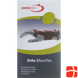 Omnimed Ortho ManuFlex Handgelenkbandage 16cm Rechts Grösse L Schwarz