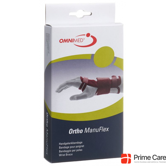 Omnimed Ortho ManuFlex Handgelenkbandage 16cm Links Grösse S Schwarz buy online