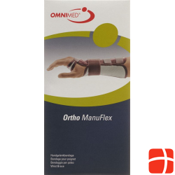 Omnimed Ortho ManuFlex Handgelenkbandage 22cm Rechts Grösse S Schwarz