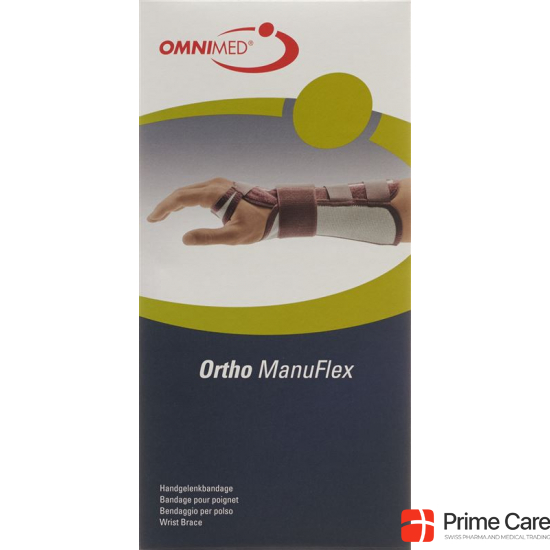 Omnimed Ortho ManuFlex Handgelenkbandage 22cm Rechts Grösse S Schwarz buy online