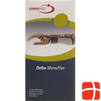 Omnimed Ortho ManuFlex Handgelenkbandage 22cm Rechts Grösse M Schwarz