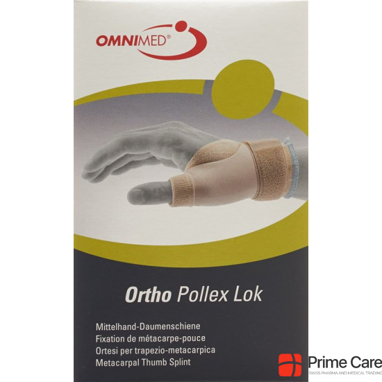 Omnimed Ortho Pollex Lok Mittelhand-Daumenschiene Rechts Grösse S Beige buy online