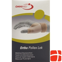 Omnimed Ortho Pollex Lok Mittelhand-Daumenschiene Rechts Grösse M Beige