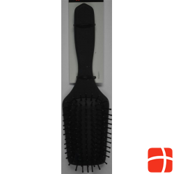 Herba Mini Hairbrush Softtouch Black