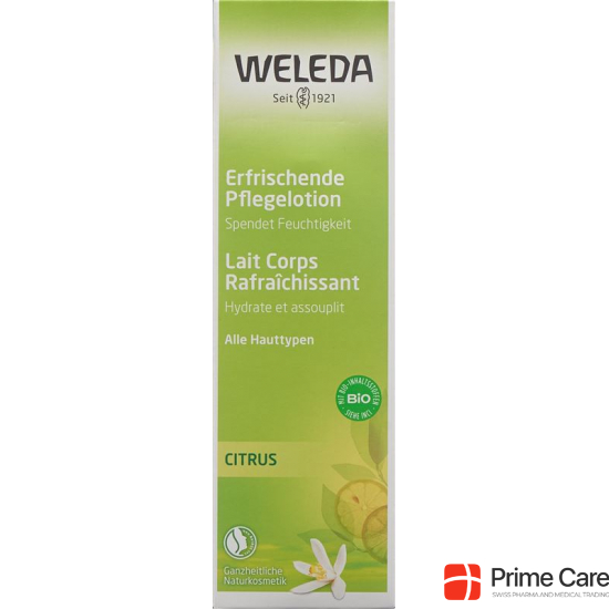 Weleda Citrus Erfrischende Feuchtigkeitslotion 200ml buy online