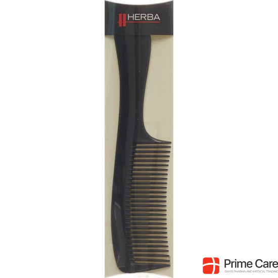Herba handle comb plastic black buy online
