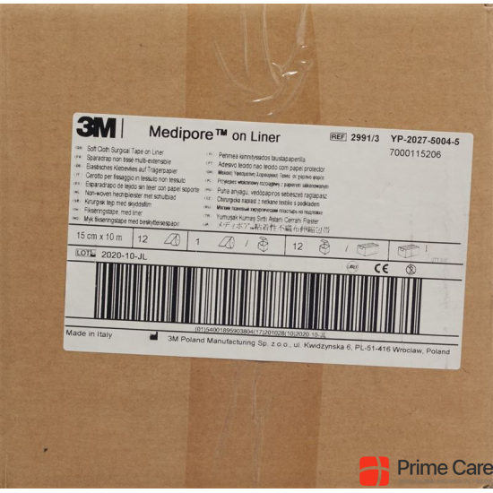 3M Medipore Klebevlies 15cmx10m Liner 12 Stück buy online