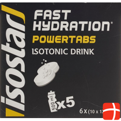 Isostar Power Tabs Brausetabletten Orange 6x 10 Stück