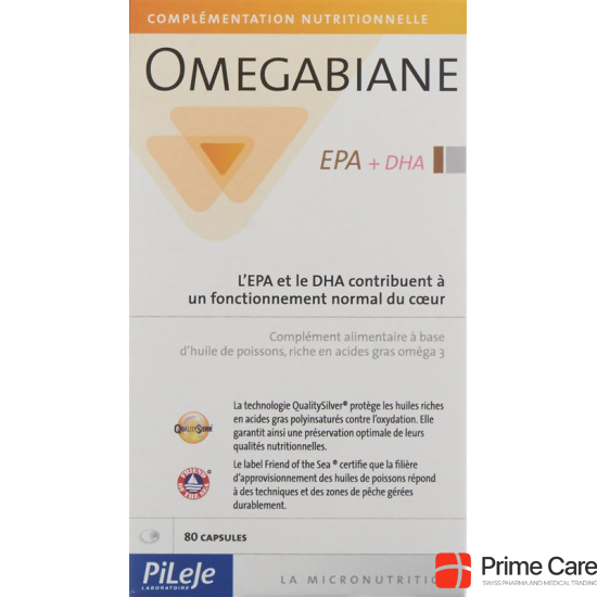 Omegabiane EPA + DHA Capsules 80 Caps buy online