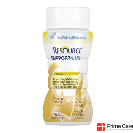 Resource Support Plus Pfirsich-Vanille 4x 125ml buy online