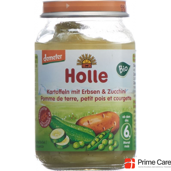 Holle Potatoes with Peas & Courgettes from the 6th month Bio 190g buy online