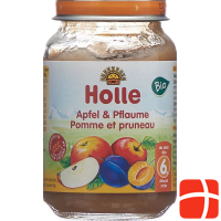 Holle Apple & Plum from the 6th month Organic 190g