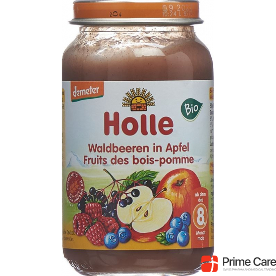 Holle Forest Berries in Apple from the 8th month Organic 220g buy online