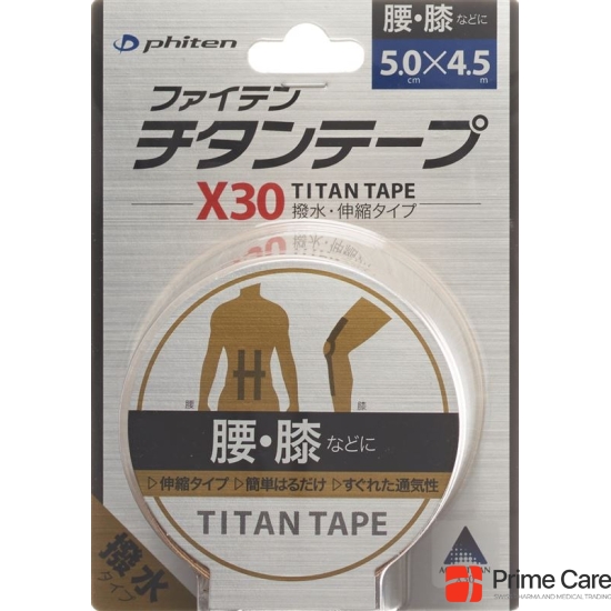 Phiten Aqua Titan Tape X30 5 cm x 4.5m elastisch buy online