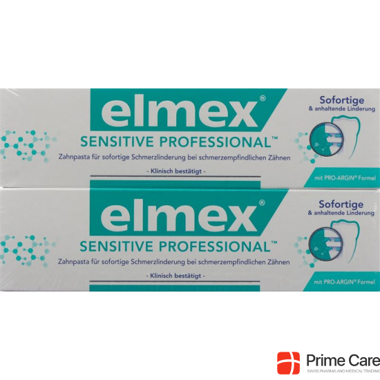 Elmex Sensitive Professional Zahnpasta Duo 2x 75ml buy online