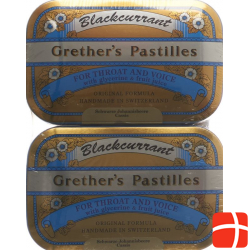 Grether’s Pastilles Blackcurrant Duopack 2x 110g