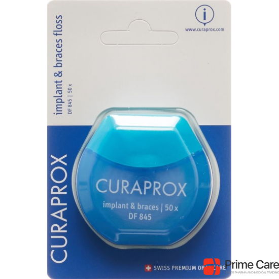 Curaprox DF 845 Implant & Braces Floss 50 Stück buy online