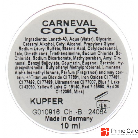 Carneval Color Aqua Make Up Kupfer 10ml buy online