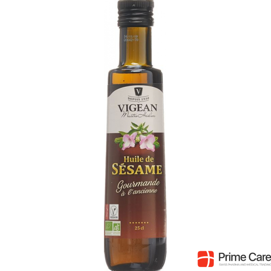 Vigean Huile De Sesame Grille 250ml buy online