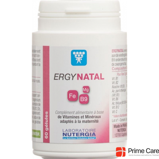 Nutergia Ergynatal Gelules 60 Stück buy online