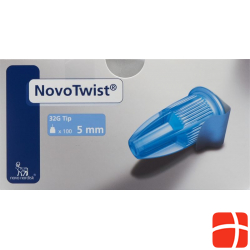 Novo Twist Injektionsnadeln 5mm 32g 100 Stück