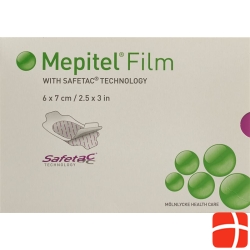 Mepitel Film Safetac 6x7cm 10 Stück