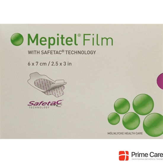 Mepitel Film Safetac 6x7cm 10 Stück buy online