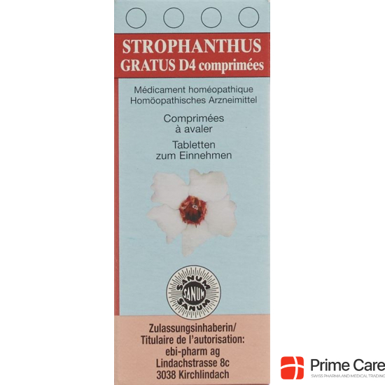 Strophantus Gratus Tabletten D 4 80 Stück buy online